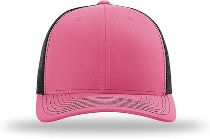 Richardson 112 Trucker Hat - Premium Adjustable Snapback Hat - Structured Six Panel Richardson Blank Caps