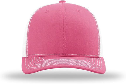 Richardson 112 Trucker Hat - Premium Adjustable Snapback Hat - Structured Six Panel Richardson Blank Caps