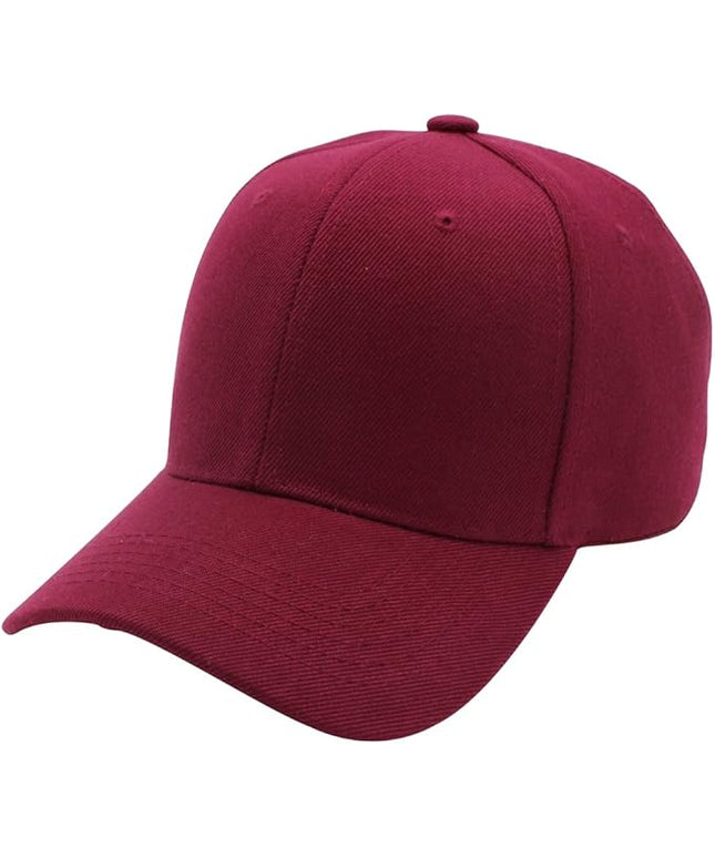 Top Level Baseball Cap Men Women - Classic Adjustable Plain Hat