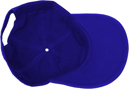 Glory Max 100% Cotton Baseball Cap Classic Plain Low Profile Golf Dad Hat Buckle Adjustable