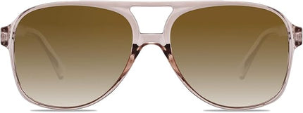 YDAOWKN Retro Aviator Sunglasses for Women Mens Large Frame Classic Vintage 70s Sun Glasses Aviators