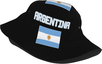 Funny Flag Bucket Hat for Men Women, Fisherman Hats Packable Fashion Sun Cap for Travel Outdoor Beach Boys Girls