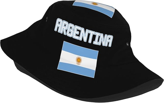 Funny Flag Bucket Hat for Men Women, Fisherman Hats Packable Fashion Sun Cap for Travel Outdoor Beach Boys Girls