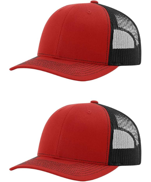 Richardson 112 Classic Six-Panel Adjustable Snapback Trucker Cap | Bulk Packs Available