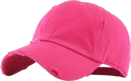 KBETHOS Vintage Washed Distressed Cotton Dad Hat Baseball Cap Adjustable Polo Trucker Unisex Style Headwear