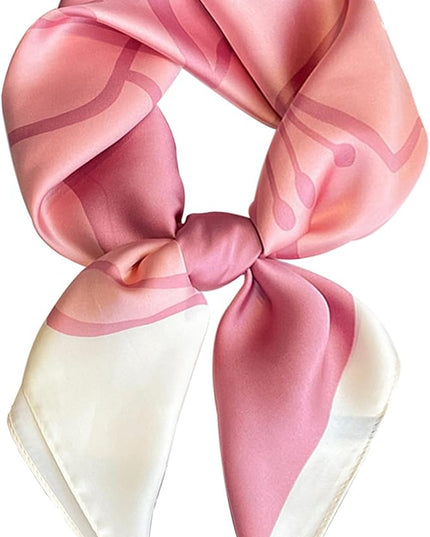 Satin Bandanas Head Scarf For Women Hair Scarves Accessories Lightweight Fashion Wrap Neck Silk Sleeping Headscarf