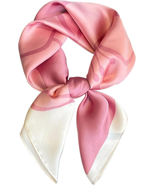 Satin Bandanas Head Scarf For Women Hair Scarves Accessories Lightweight Fashion Wrap Neck Silk Sleeping Headscarf
