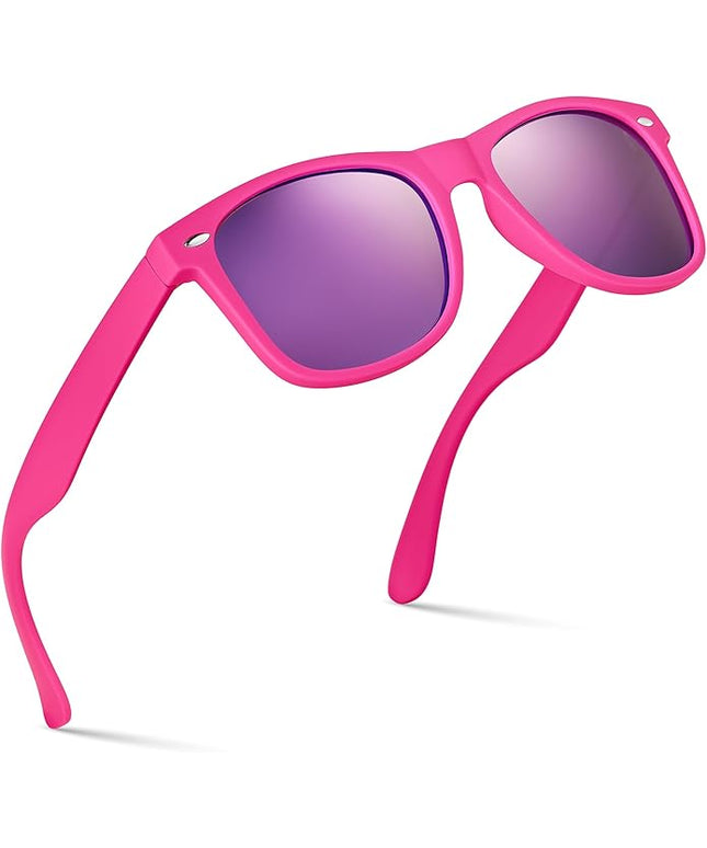 Retro Rewind Polarized Sunglasses for Men and Women - UV Protection Classic Sun Glasses