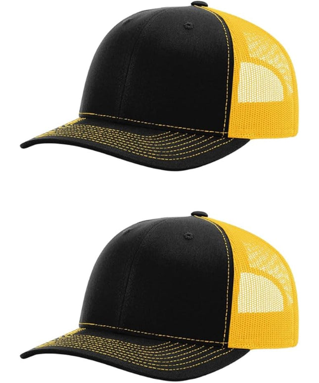 Richardson 112 Classic Six-Panel Adjustable Snapback Trucker Cap | Bulk Packs Available