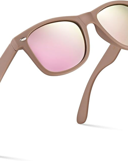 Retro Rewind Polarized Sunglasses for Men and Women - UV Protection Classic Sun Glasses