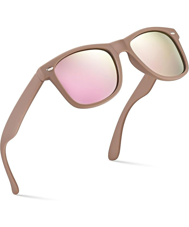 Retro Rewind Polarized Sunglasses for Men and Women - UV Protection Classic Sun Glasses