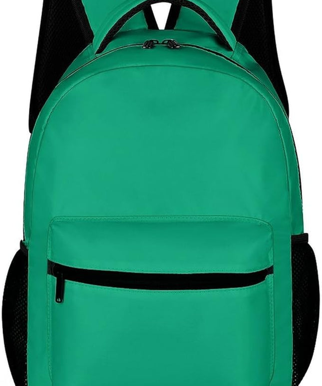 Fashion Malachite Backpack Lightweight Large Capacity Laptop Daybag for Travel Work