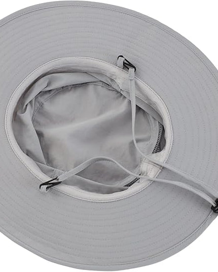 Home Prefer UPF50+ Mens Sun Hat Wide Brim Fishing Hat Womens UV Protection Cap Breathable Mesh Safari Gardening Bucket Hat