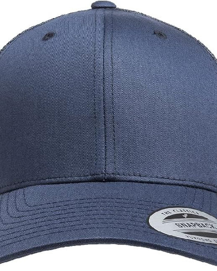 Yupoong Classic Premium Mesh 6 Panel Retro Trucker Cap | Mid Profile Snapback | OSFA | Bulk Pack Available