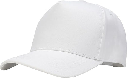 MEINICY Vintage Trendy Trucker Hat, Structured 5-Panel Snapback Hat, Adjustable Cotton Solid or 2-Tone Baseball Cap Men Women
