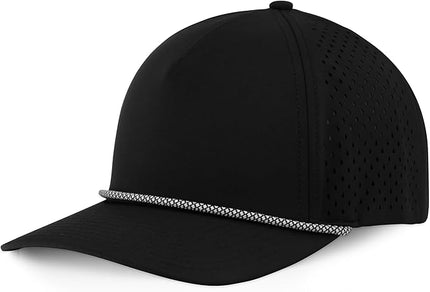 Billest Gilbert Performance 5‑Panel Snapback Hat – Adjustable Flat‑Bill Cap for Men & Women | Breathable and Lightweight