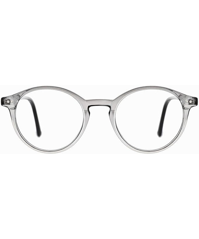 TIJN Blue Light Blocking Glasses Men Women Vintage Thick Round Rim Frame Eyeglasses