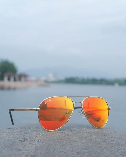 Pro Acme Classic Polarized Aviator Sunglasses 100% UV Protection, 52mm 58mm 63mm