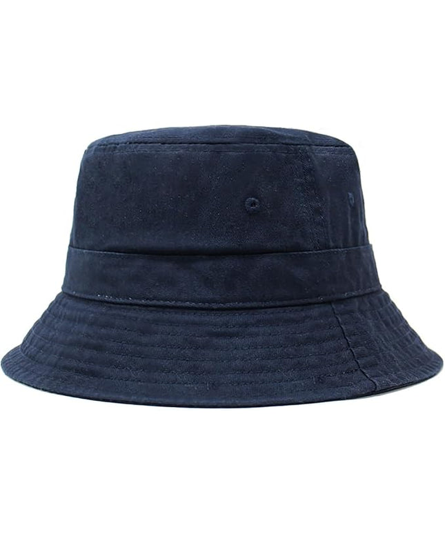 Hot Summer Bucket Hat - Trendy Cotton Sun Hat for Beach, Golf, Fishing - Fun Outdoor Vacation Boonie for Men and Women