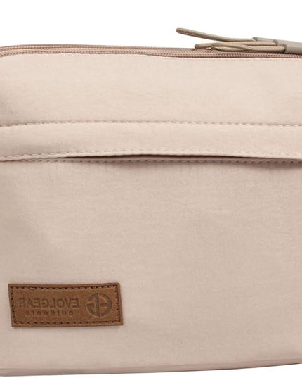 Crossbody Sling Bag Canvas Purse Small Shoulder Handbag 5 Pocket Casual Travel Messenger Hobo Bag Phone Satchel Backpack