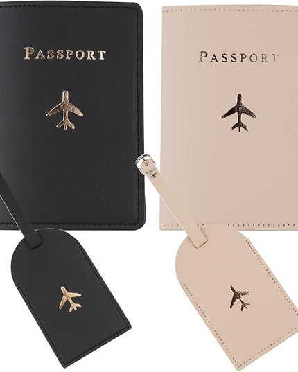 Passport Wallets Travel Holder Set, Honeymoon travel Luggage Tags Passport Cover,Slim Passport Case Passport Wallets Travel Holder, mr and mrs passport holderort Wallets Travel Holder Set