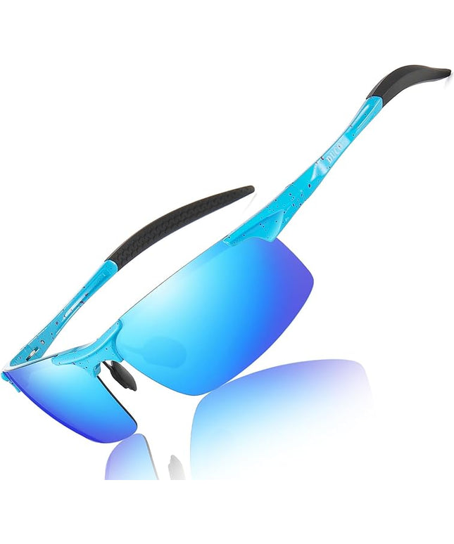 DUCO Mens Sports Polarized Sunglasses UV Protection Sunglasses for Men 8177s