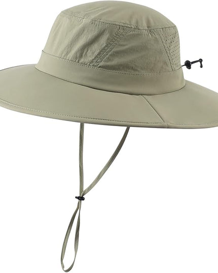 Home Prefer UPF 50+ Sun Hats for Men Women Foldable Wide Brim Fishing Hat Quick Dry Summer Outdoor Garden Safari Bucket Hat
