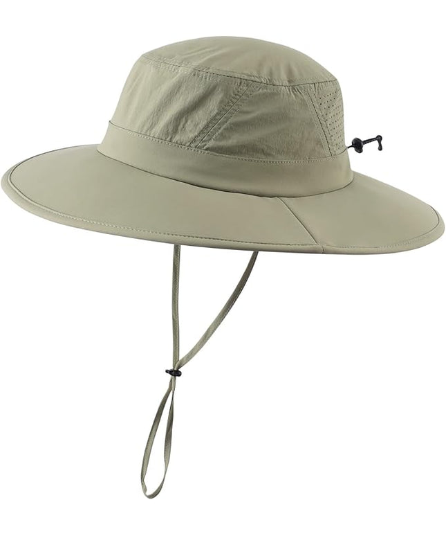 Home Prefer UPF 50+ Sun Hats for Men Women Foldable Wide Brim Fishing Hat Quick Dry Summer Outdoor Garden Safari Bucket Hat