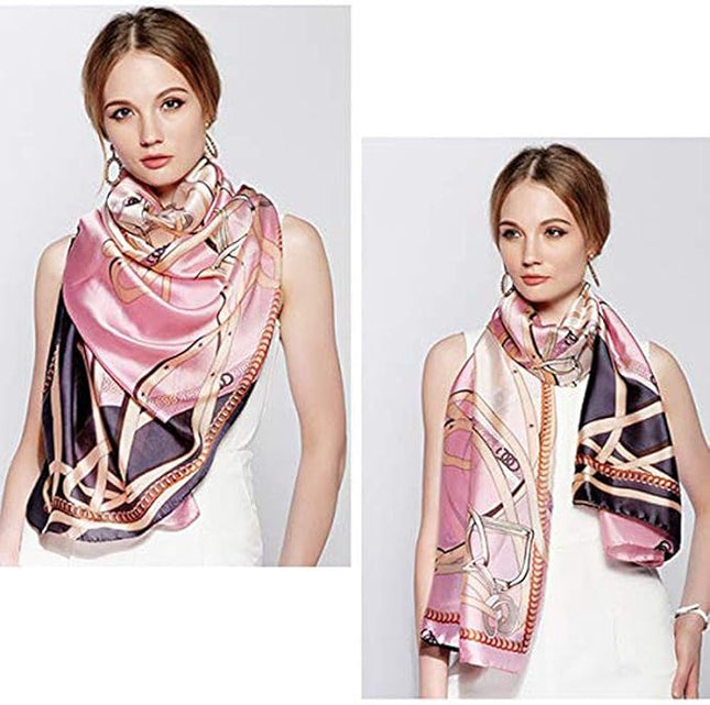 Silk Scarf Mulberry Silk Fashion Scarves Long Lightweight Shawl Wrap …
