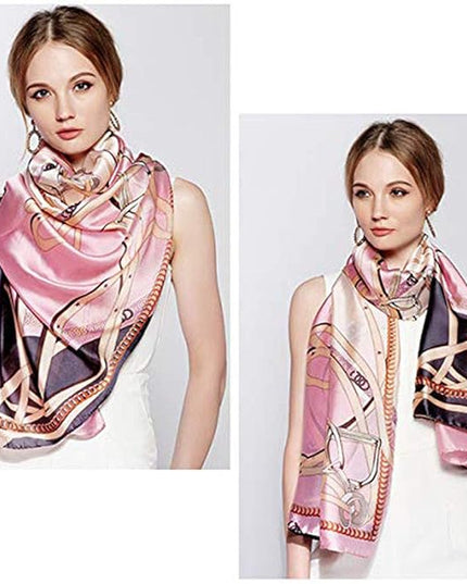 Silk Scarf Mulberry Silk Fashion Scarves Long Lightweight Shawl Wrap …