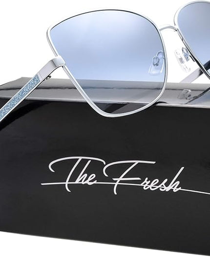 The Fresh Classic Crystal Elegant Women Beauty Design Sunglasses Gift Box
