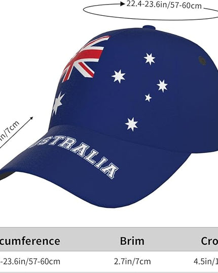 Cute Flag Hats Adjustable Baseball Snapback Hat Caps Trucker for Men Women