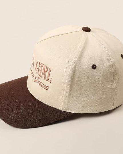 MIRMARU Two-Tone Vintage Canvas Trucker Hats for Men & Women, Adjustable Size Baseball Caps with Trendy Embroidered Design