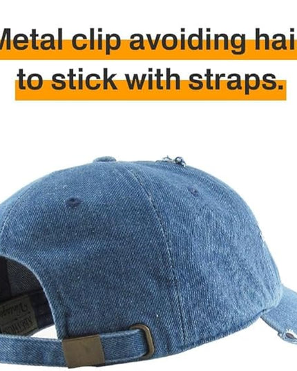 KBETHOS Vintage Washed Distressed Cotton Dad Hat Baseball Cap Adjustable Polo Trucker Unisex Style Headwear