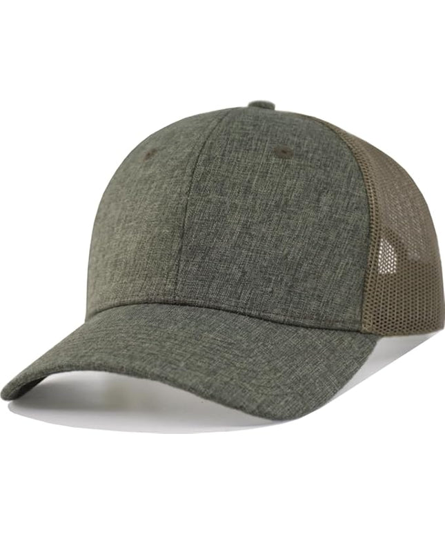 CYGTE XXL Plus Size Trucker Hat Snapback Baseball Cap- Big Head Fit Up to Size 8 Men's Mesh-Back Ball Cap