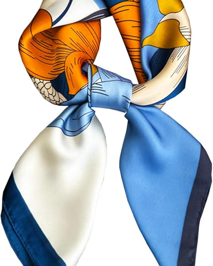 Satin Bandana Headscarf for Women Silky Hair Scarves for Fashion Lightweight
