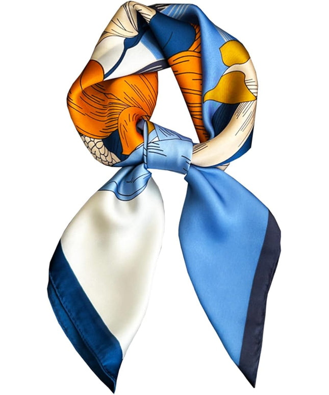 Satin Bandana Headscarf for Women Silky Hair Scarves for Fashion Lightweight