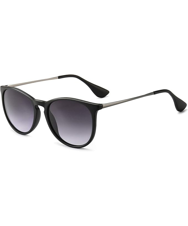 SUNGAIT Premium Vintage Round Sunglasses for Women Men Classic Retro Trendy Style