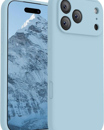 FireNova Magnetic for iPhone 17 Pro Max Case, Compatible with MagSafe, [Integrated Silicone Camera Control Button] [Camera Protection] Anti-Scratch Microfiber Lining Phone Case, 6.9", Sky Blue