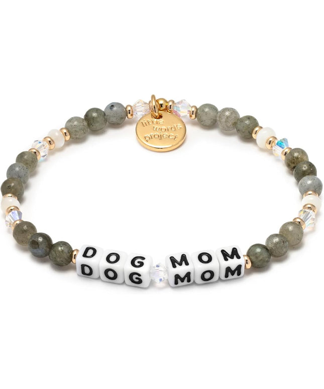 Little Words Project Mother's Day Gifts, The Original Word Bracelet, Made with Colorful Beads and Plated Brass Hardware, Handcrafted Design & Positive Message