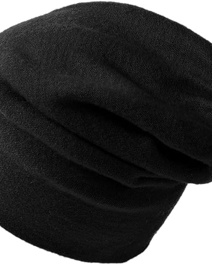 Villand 100% Merino Wool Beanie Hat for Women and Men with Gift Bag, Double-Layered Wool Hat, Knitted Ski Cap for Winter