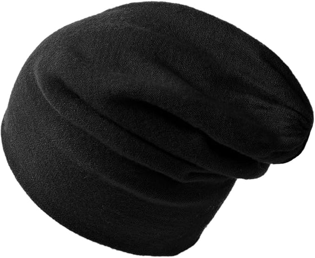 Villand 100% Merino Wool Beanie Hat for Women and Men with Gift Bag, Double-Layered Wool Hat, Knitted Ski Cap for Winter