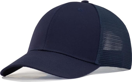 TSSGBL M, L, XL, XXL Snapback Trucker Hats Baseball Caps Adjustable Blank Mesh Back Ball Caps for Men Women