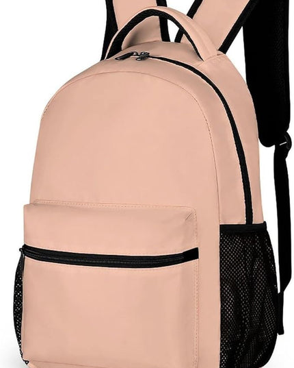 Fashion Peach Fuzz Backpack Lightweight Large Capacity Laptop Daybag for Travel Work