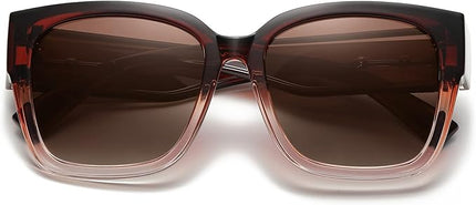 MEETSUN Oversized Fit Over Glasses Sunglasses for Women Men Large Trendy Polarized Sunglasses for Driving UV Protection