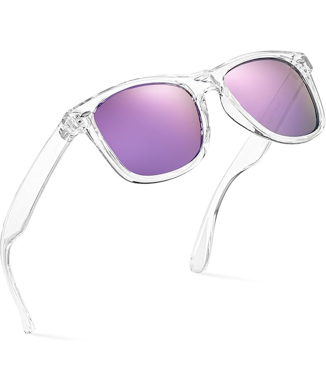 Retro Rewind Polarized Sunglasses for Men and Women - UV Protection Classic Sun Glasses