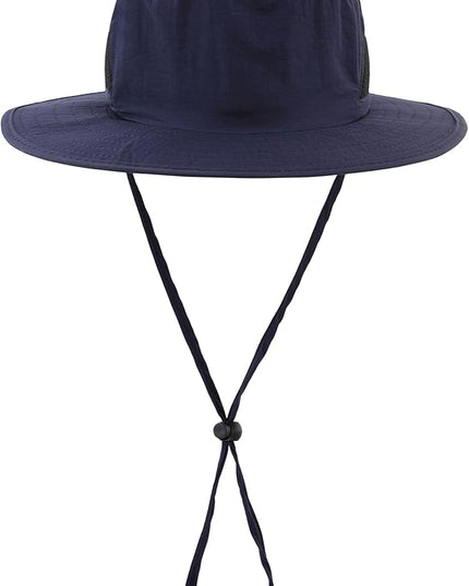 LLmoway Kids Sun Protection Hat Quick Dry Adjustable Wide Brim Mesh Bucket Hat