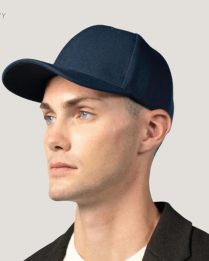 2-Pack Classic Structured Baseball Cap Adjustable Snapback Multipack Ball Caps for Custom Embroidery Running Workouts Outdoor