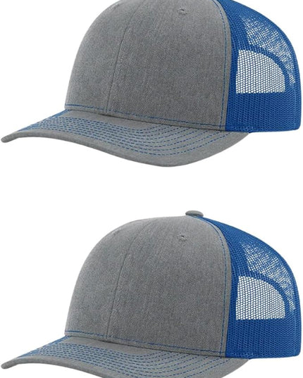 Richardson 112 Classic Six-Panel Adjustable Snapback Trucker Cap | Bulk Packs Available