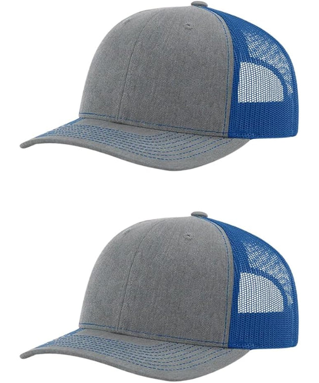 Richardson 112 Classic Six-Panel Adjustable Snapback Trucker Cap | Bulk Packs Available